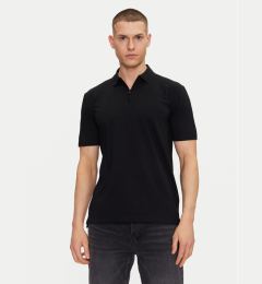 Снимка на HUGO Тениска с яка и копчета Dekok233 50543368 Черен Regular Fit