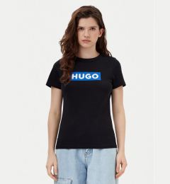 Снимка на HUGO Тишърт Classic 50510772 Черен Regular Fit
