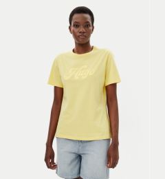 Снимка на HUGO Тишърт Damacia_4 50539101 Жълт Regular Fit