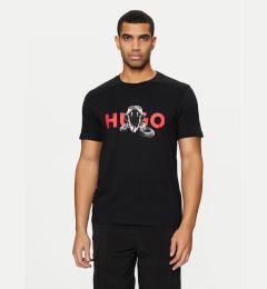 Снимка на HUGO Тишърт Deyladec 50530607 Черен Regular Fit