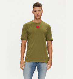 Снимка на HUGO Тишърт Diragolino212 50447978 Зелен Regular Fit