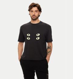 Снимка на Hugo Тишърт Dombreo 50530203 Черен Regular Fit