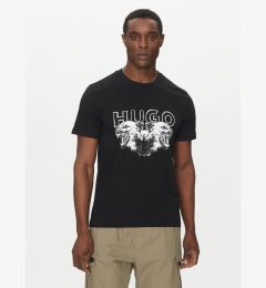 Снимка на HUGO Тишърт Durro 50538257 Черен Regular Fit
