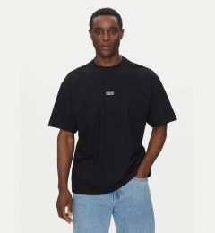 Снимка на HUGO Тишърт Nalono 50509776 Черен Loose Fit