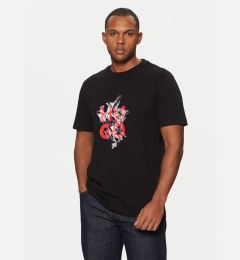 Снимка на Hugo Тишърт Racing Bulls 50523839 Черен Regular Fit