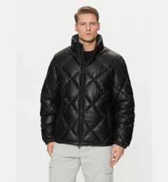 Снимка на HUGO Яке от имитация на кожа Borin2441 50524237 Черен Slim Fit
