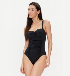Снимка на Hunkemöller Бански костюм Scallop 191348 Черен