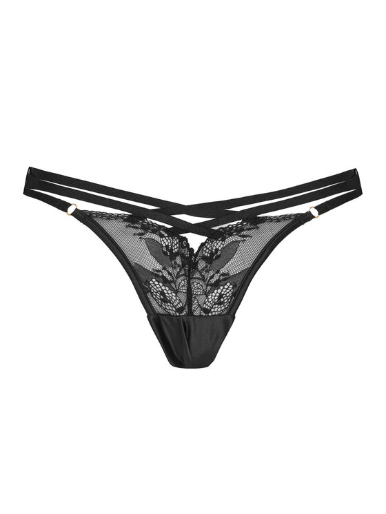 Снимка на Hunkemöller Дамски бикини тип бразилиана Amari 301027 Черен