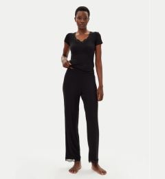 Снимка на Hunkemöller Пижама Nanna 301483 Черен Regular Fit