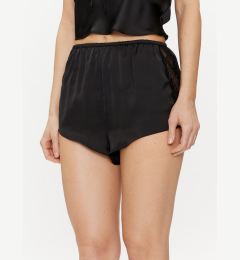 Снимка на Hunkemöller Пижамени шорти Satin 205068 Черен Regular Fit