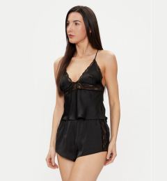 Снимка на Hunkemöller Тениска на пижама Marcela 205066 Черен Regular Fit