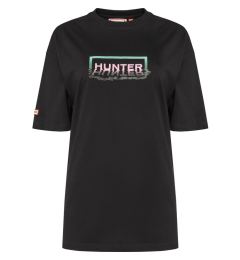 Снимка на Hunter Тишърт Abele UNISEX HARU0007251 Черен Regular Fit