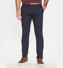 Снимка на INDICODE Текстилни панталони Gower 65-159 Тъмносин Regular Fit