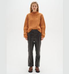 Снимка на InWear Кожени панталони Wrylieiw 30108741 Черен Regular Fit