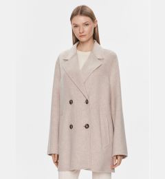 Снимка на IVY OAK Вълнено палто IO111082 Бежов Regular Fit
