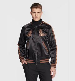 Снимка на J.Lindeberg Яке бомбър Eagle Varsity FMOW07327 Черен Regular Fit
