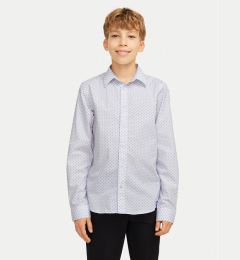 Снимка на Jack & Jones Junior Риза Axel 12268225 Бял Regular Fit