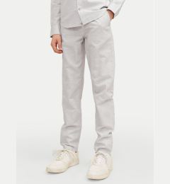 Снимка на Jack & Jones Junior Текстилни панталони 12248903 Сив Relaxed Fit