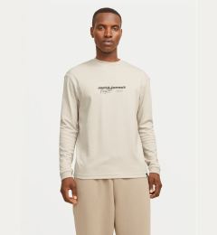Снимка на Jack & Jones Тениска с дълъг ръкав Charlie 12265426 Бежов Regular Fit
