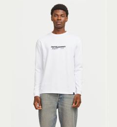 Снимка на Jack & Jones Тениска с дълъг ръкав Charlie 12265426 Бял Regular Fit