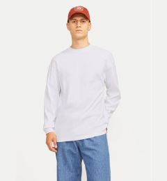 Снимка на Jack & Jones Тениска с дълъг ръкав Urban Edge 12256422 Бял Loose Fit