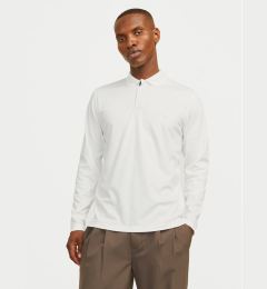Снимка на Jack & Jones Тениска с яка и копчета Crodney 12259645 Бял Regular Fit