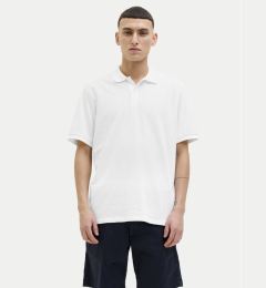 Снимка на Jack & Jones Тениска с яка и копчета Kane 12270150 Бял Regular Fit