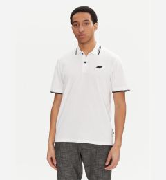 Снимка на Jack & Jones Тениска с яка и копчета Pacer 12273303 Бял Regular Fit