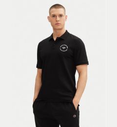 Снимка на Jack & Jones Тениска с яка и копчета Simon 12269299 Черен Regular Fit