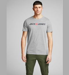Снимка на Jack & Jones Тишърт Corp Logo 12137126 Сив Slim Fit