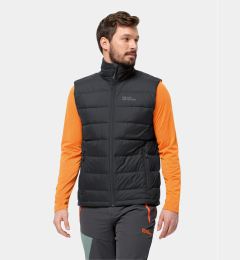 Снимка на Jack Wolfskin Елек Ather Down Vest 1207691 Черен Regular Fit