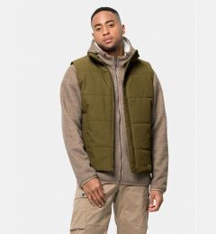 Снимка на Jack Wolfskin Елек White Frost Vest 1206402 Каки Regular Fit