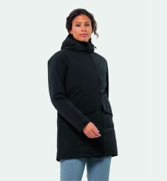 Снимка на Jack Wolfskin Зимно яке Tempelhof Coat 1116151 Черен Regular Fit