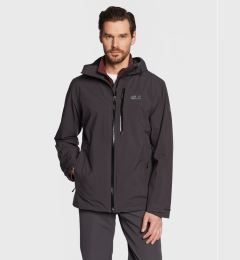 Снимка на Jack Wolfskin Преходно яке Go Hike 1114051 Черен Regular Fit