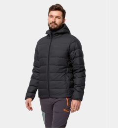 Снимка на Jack Wolfskin Пухено яке Ather Down Hoody 1207671 Черен Regular Fit