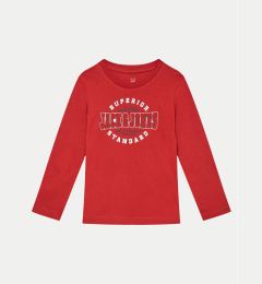 Снимка на Jack&Jones Junior Блуза Logo 12258882 Червен Regular Fit