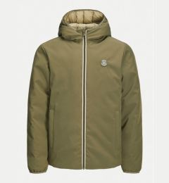 Снимка на Jack&Jones Junior Зимно яке 12263276 Зелен Regular Fit