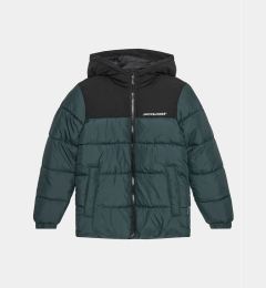 Снимка на Jack&Jones Junior Зимно яке Moon 12258878 Зелен Regular Fit