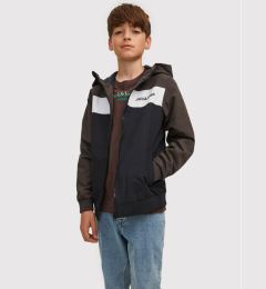 Снимка на Jack&Jones Junior Преходно яке Rush 12200453 Черен Regular Fit
