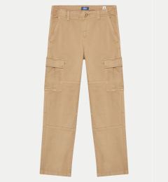 Снимка на Jack&Jones Junior Текстилни панталони 12261033 Бежов Regular Fit