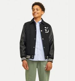 Снимка на Jack&Jones Junior Яке бомбър Carter 12261333 Черен Regular Fit