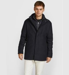 Снимка на Jack&Jones Вълнено палто Dunham 12189349 Черен Regular Fit