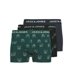 Снимка на Jack&Jones Комплект 3 чифта боксерки Denim Dog 12275817 Цветен