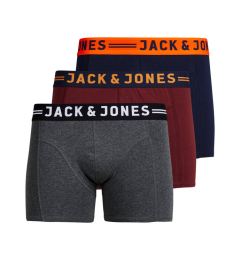 Снимка на Jack&Jones Комплект 3 чифта боксерки Lichfield 12113943 Цветен