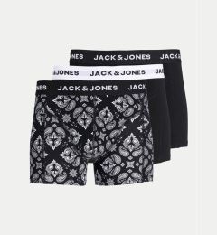 Снимка на Jack&Jones Комплект 3 чифта боксерки Paris 12259575 Черен