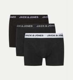 Снимка на Jack&Jones Комплект 3 чифта боксерки Solid 12254363 Черен