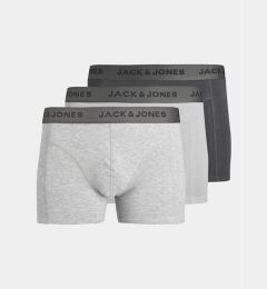 Снимка на Jack&Jones Комплект 3 чифта боксерки Yannick 12252801 Сив