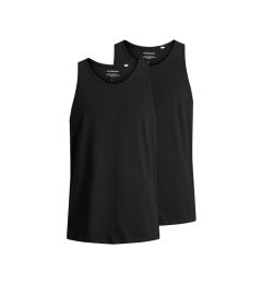 Снимка на Jack&Jones Комплект от 2 броя топове Basic 12133910 Черен Regular Fit