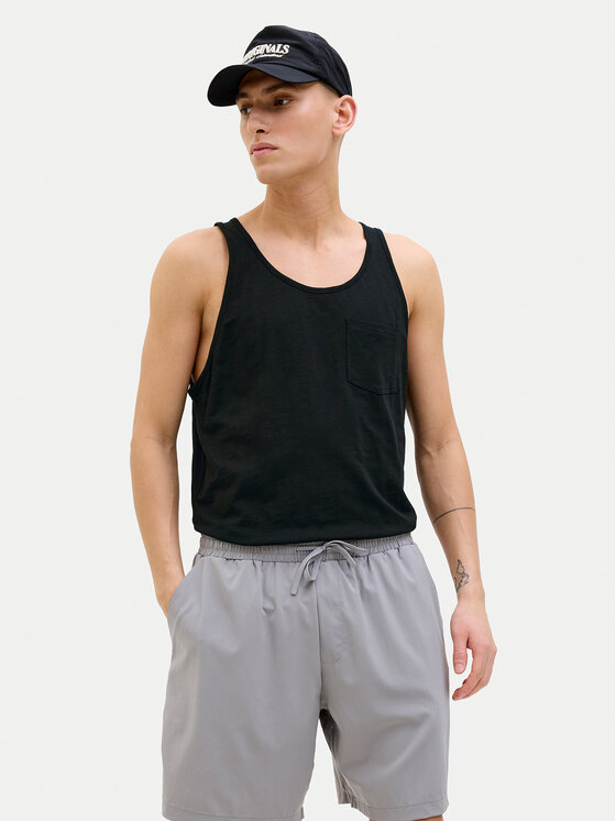 Снимка на Jack&Jones Мъжки топ Varenna 12273165 Черен Regular Fit