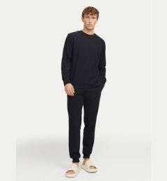 Снимка на Jack&Jones Пижама Solid 12268536 Черен Loose Fit